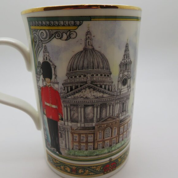 Tea Coffee Bone China Mug Cup England Horseguards Palace Carriage Clock Towers - Picture 8 of 13